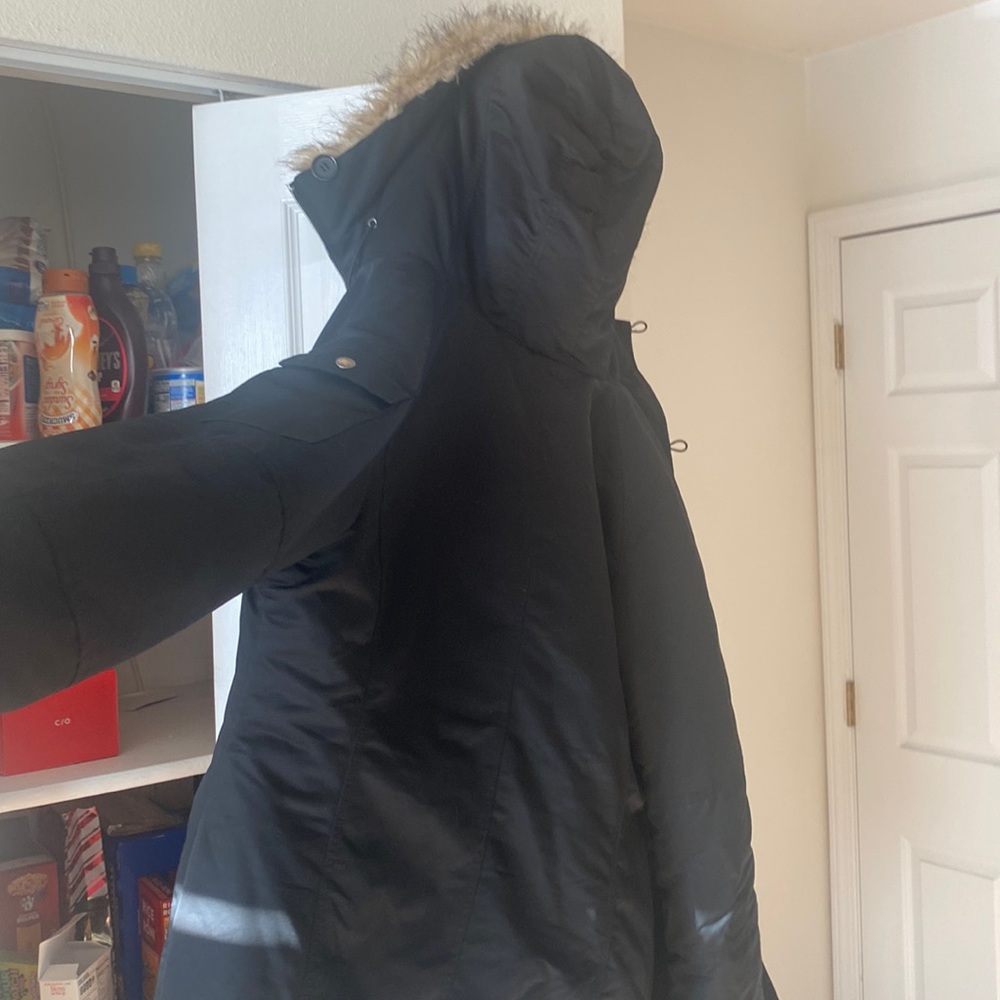 Black Parka Winter Coat